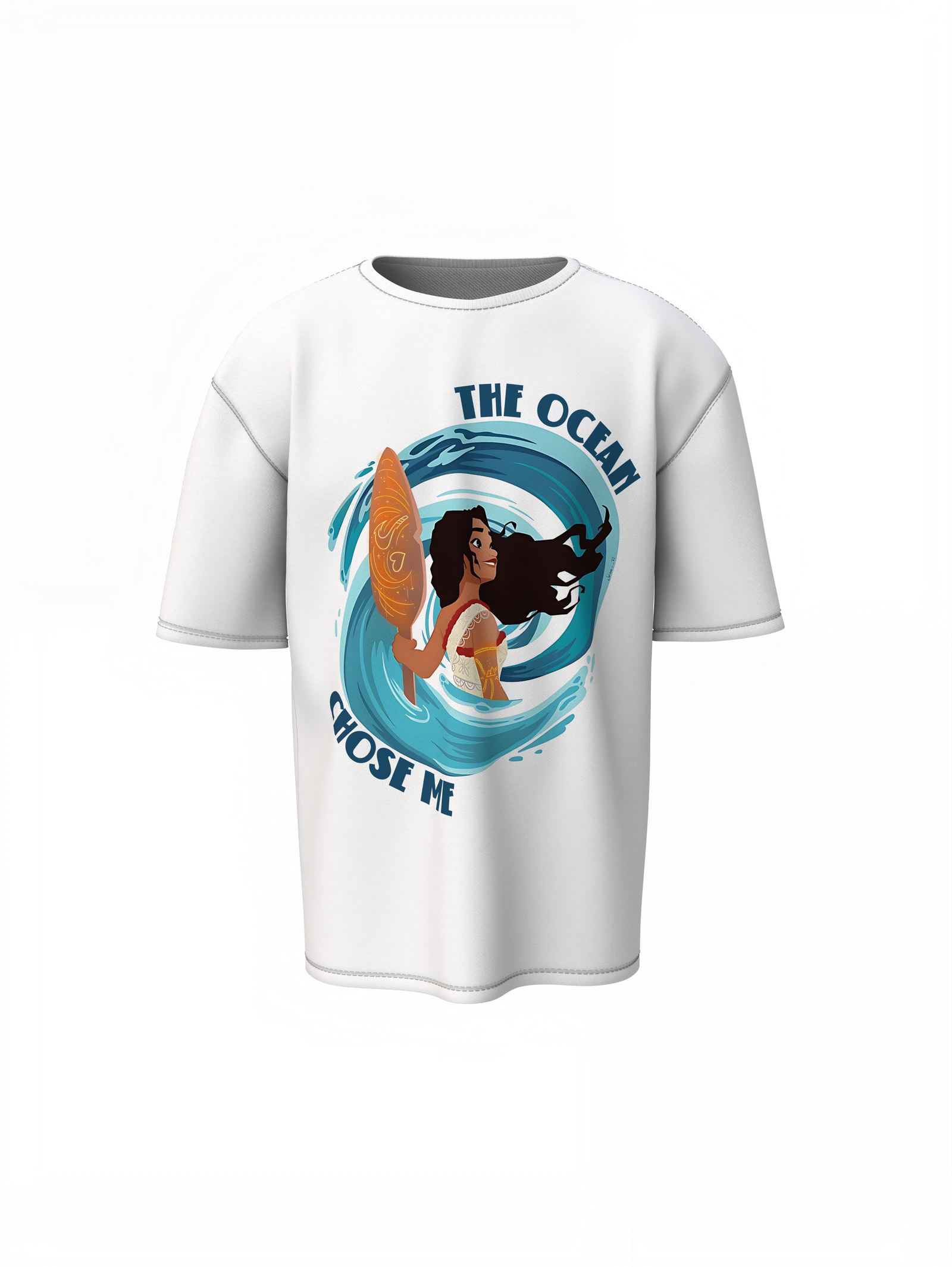 Moana Graphic Oversized T-Shirt