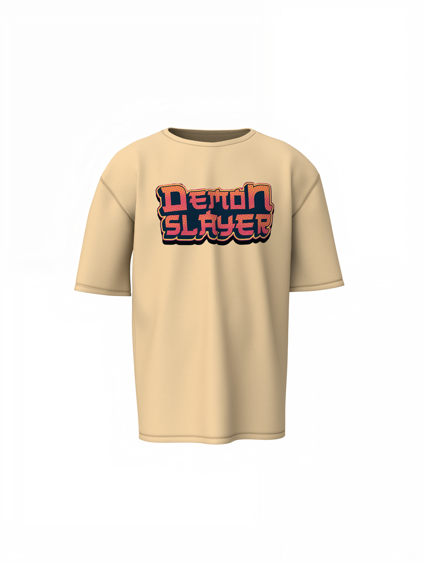 Tanijro Friends Oversized T-Shirts Anime Streetwear Designs