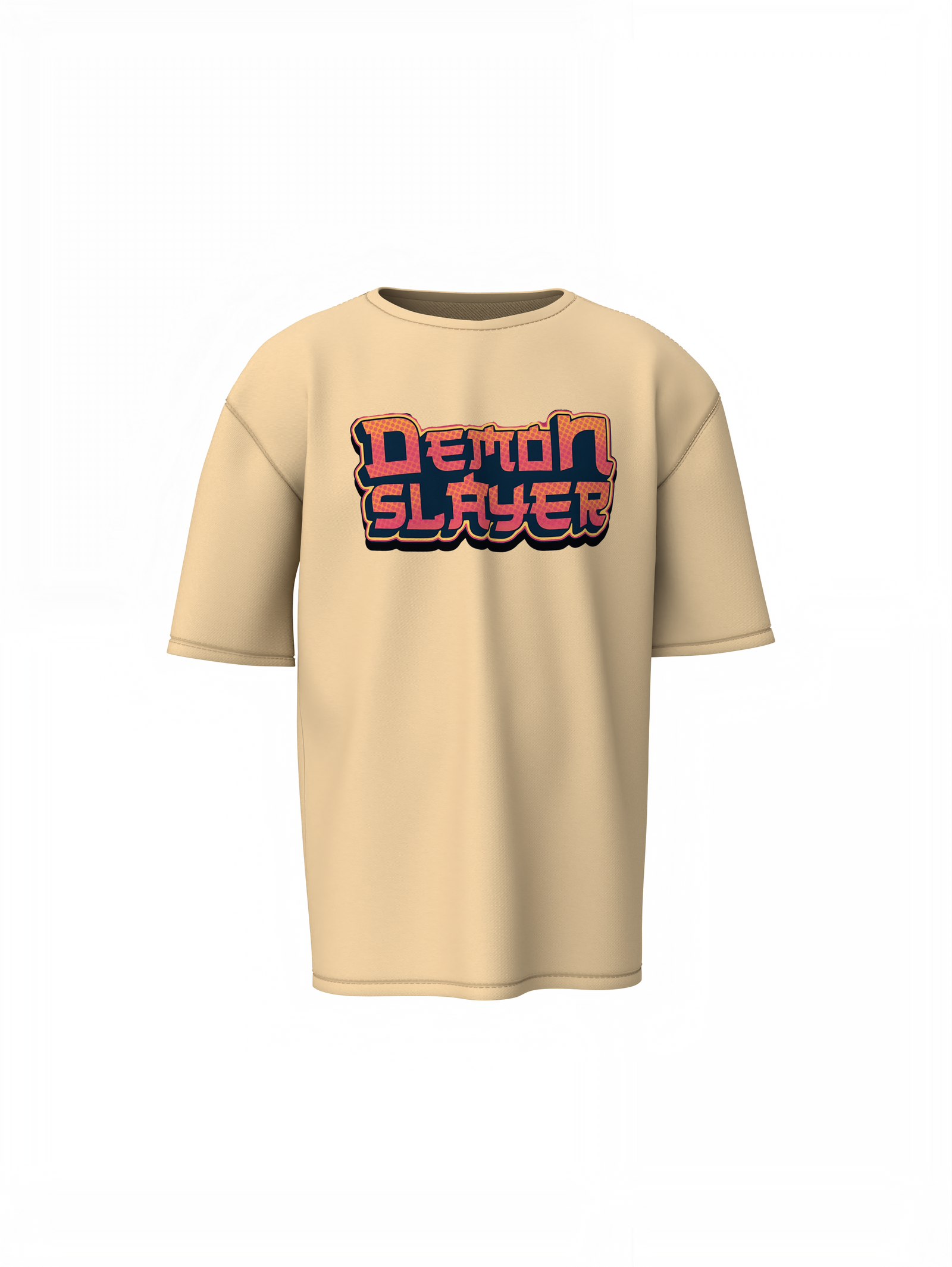 Tanijro Friends Oversized T-Shirts Anime Streetwear Designs