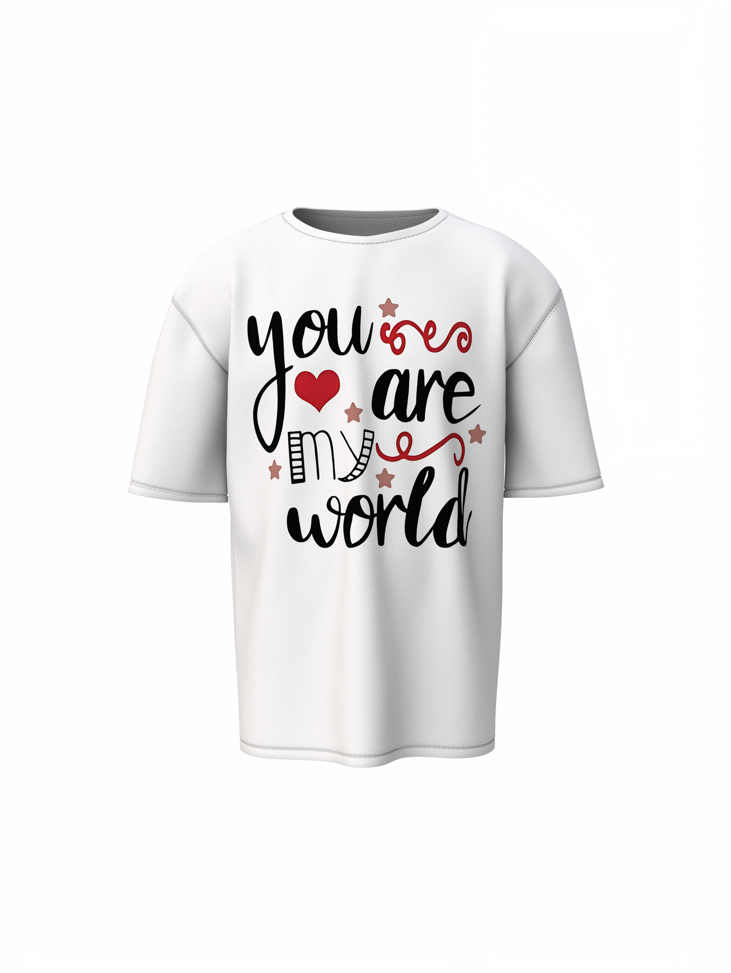 You Are My World Oversized T-Shirt