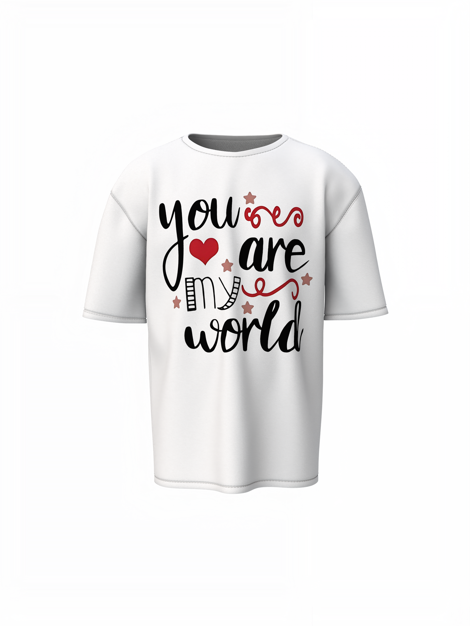 You Are My World Oversized T-Shirt