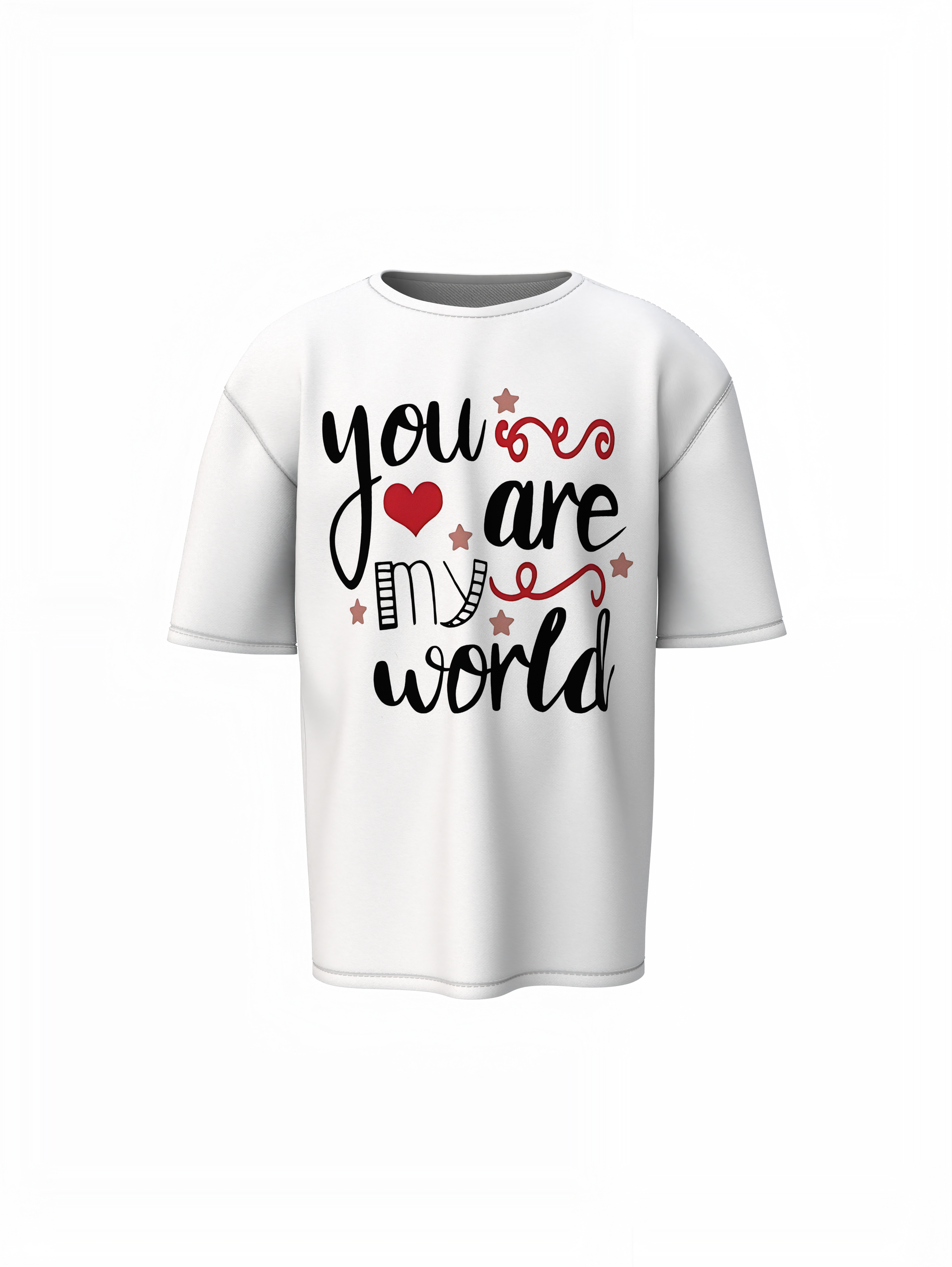 You Are My World Oversized T-Shirt