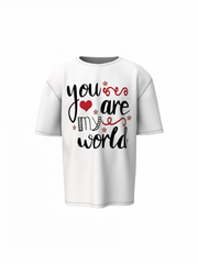 You Are My World Oversized T-Shirt