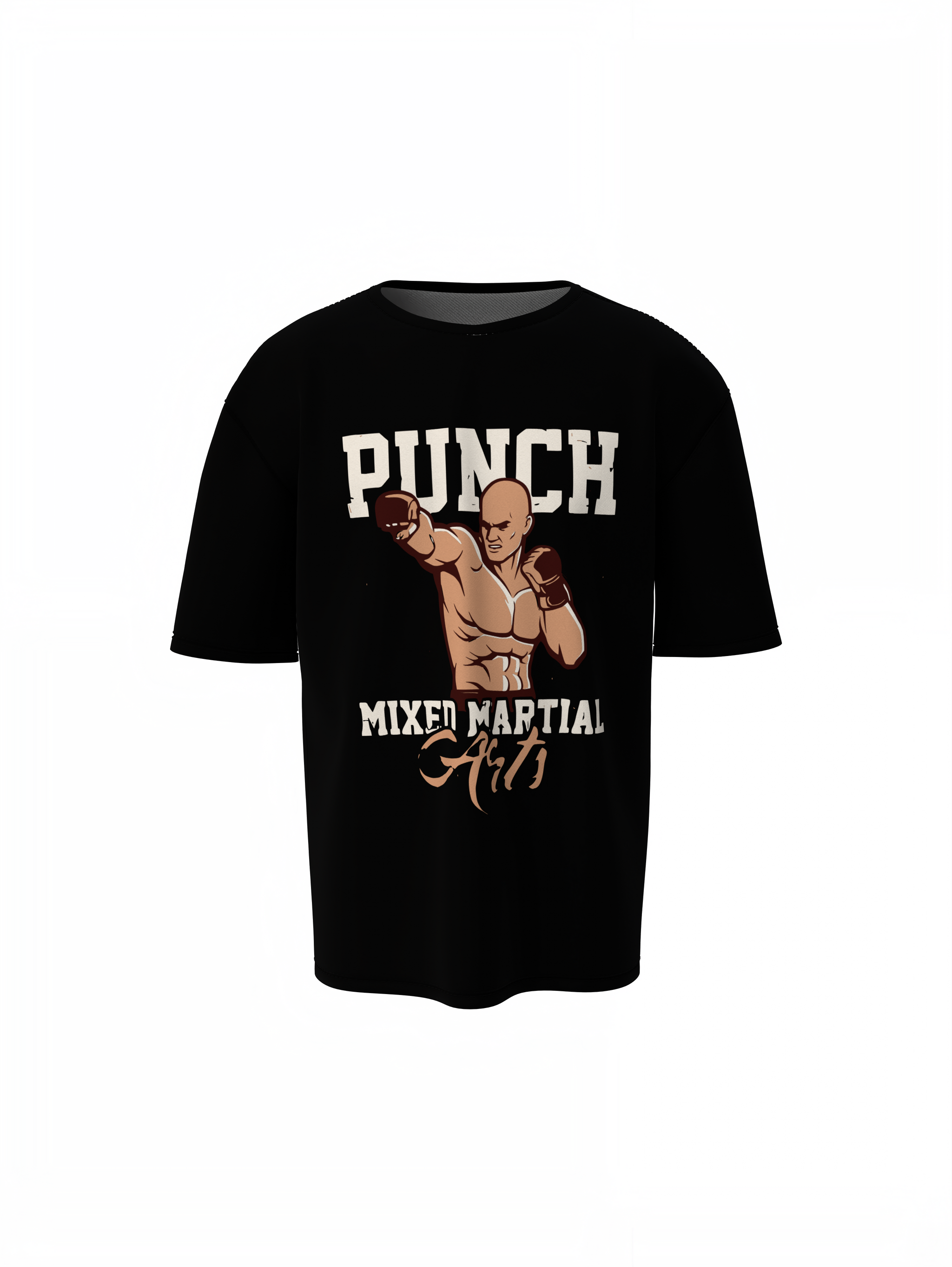 Mixed Martial Oversized T-Shirts