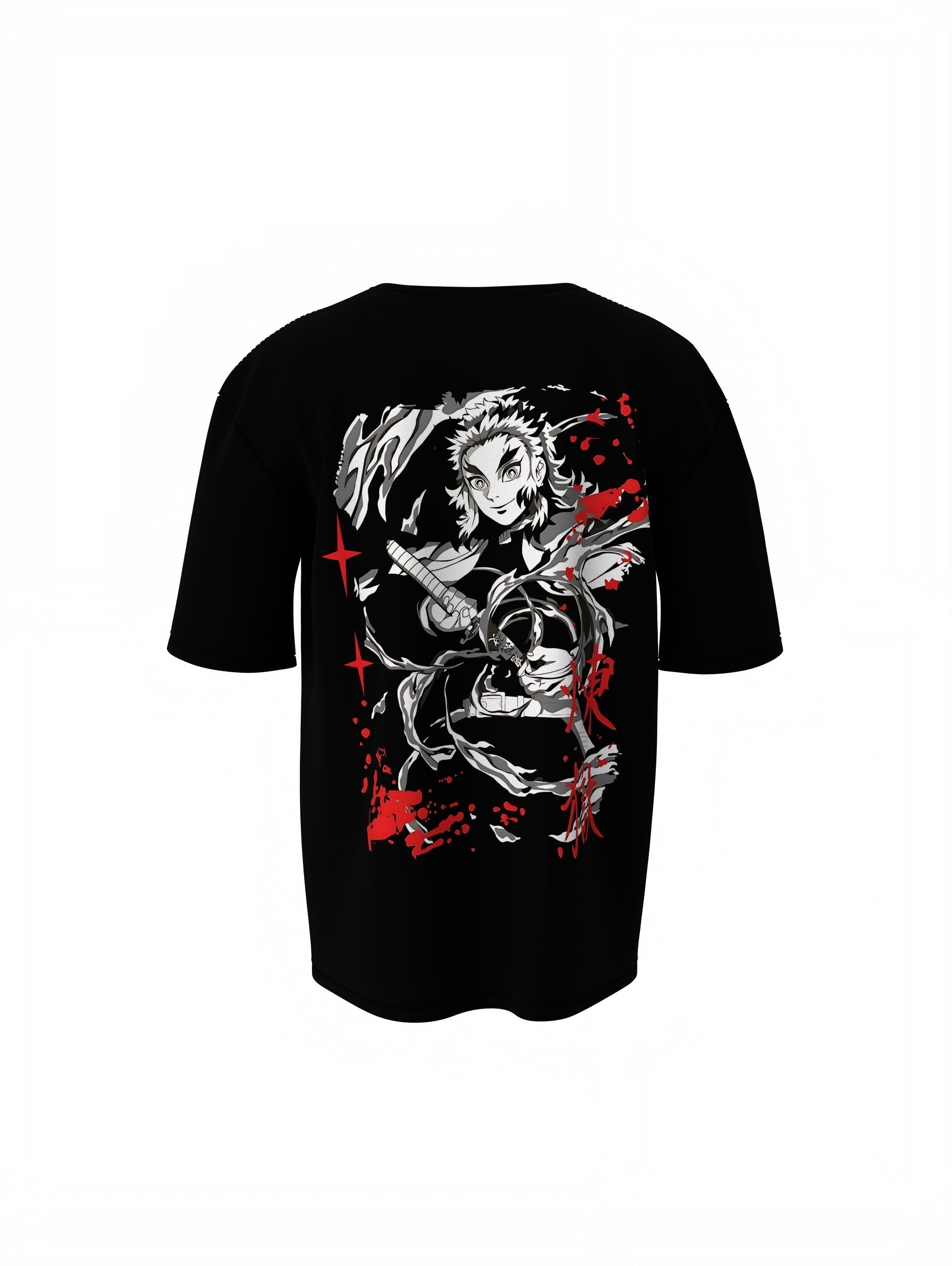 Kyojuro Rengoku Oversized T-Shirts