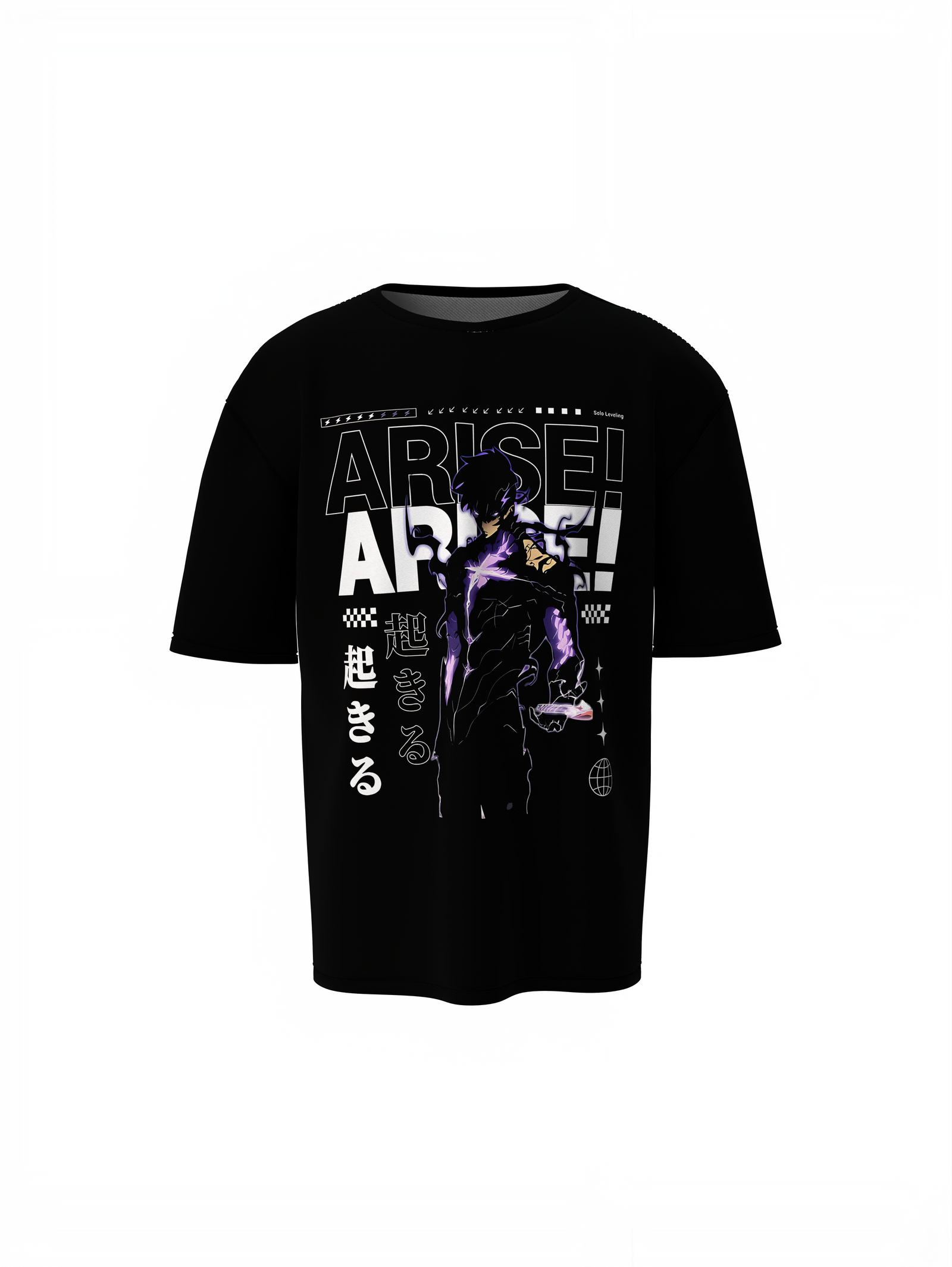 Arise Oversized T-Shirts Stylish Casual Streetwear t-shirt