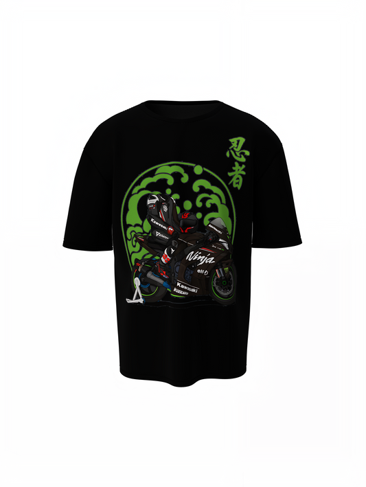 Ninja Rider Oversized T-Shirts