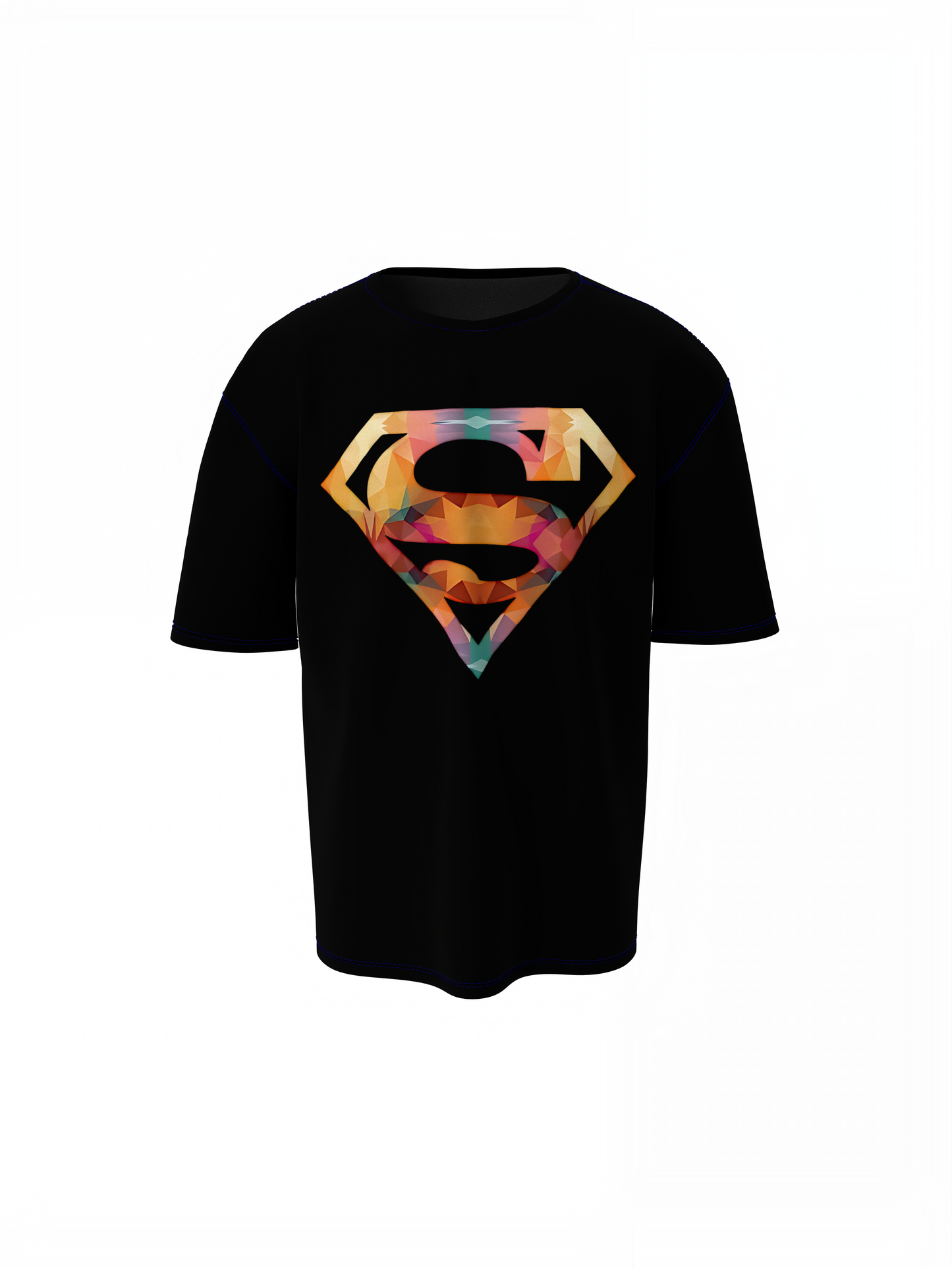 Superman Power Oversized T-Shirt Bold Hero Style Daily Tees