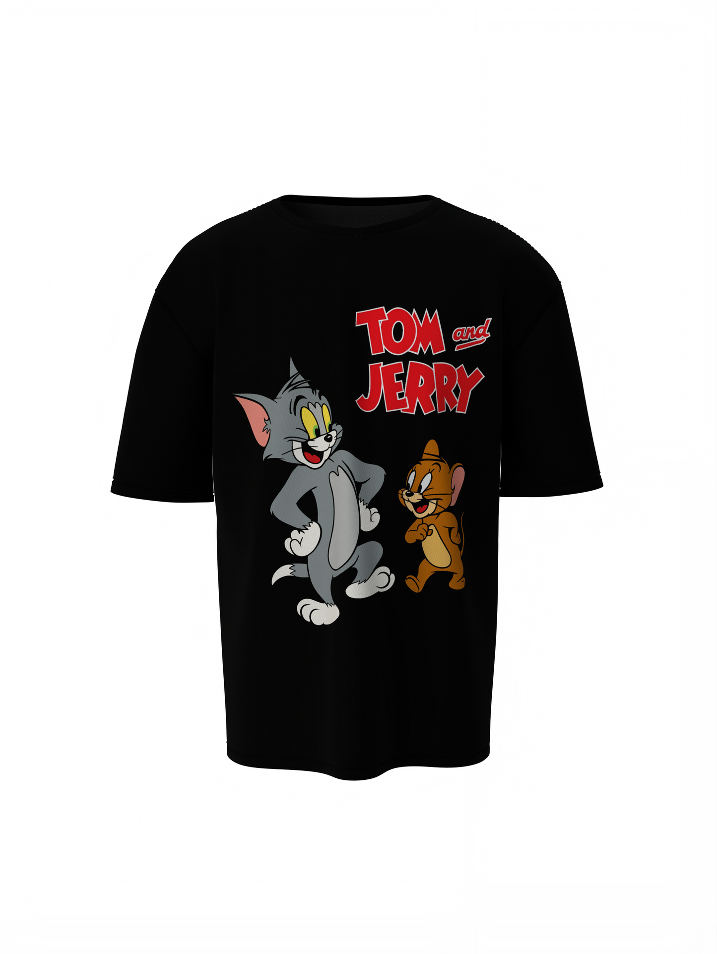 Tom & Jerry Fun Oversized T-Shirt, Premium Streetwear Style