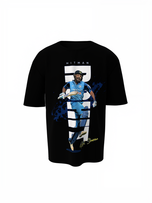 Rohit Sharma Hitman Oversized T-Shirts
