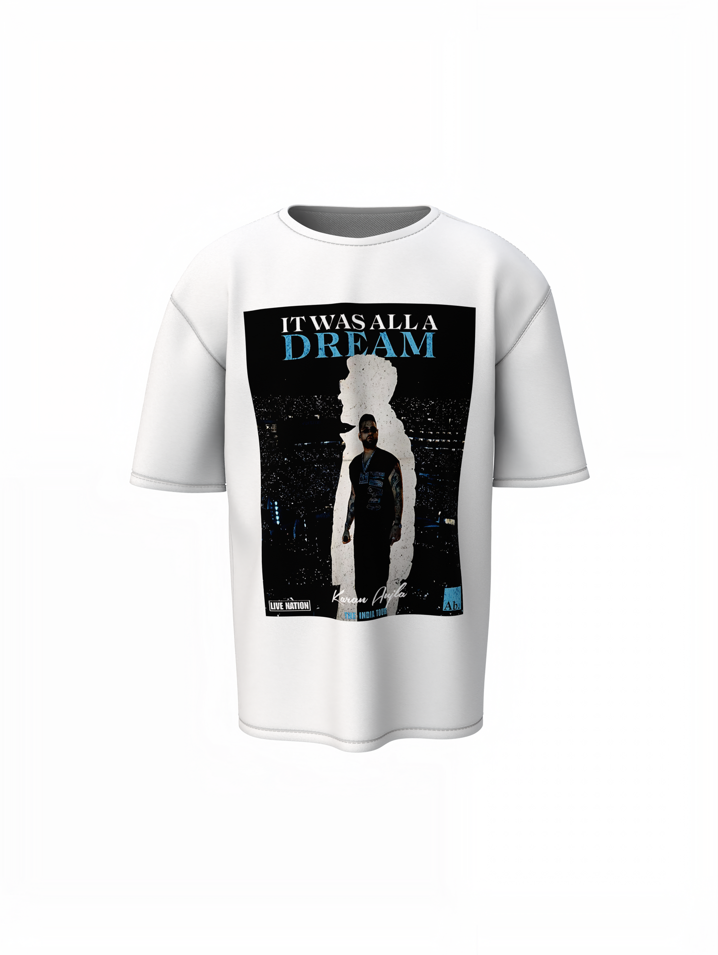 It Was All a Dream Oversized T-Shirt Bold Streetwear Graphic
