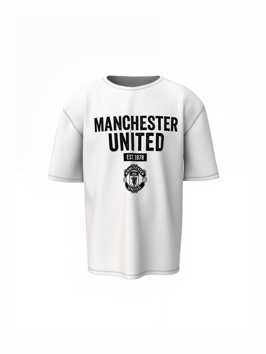 Manchester EST 1878 Oversized T-Shirts
