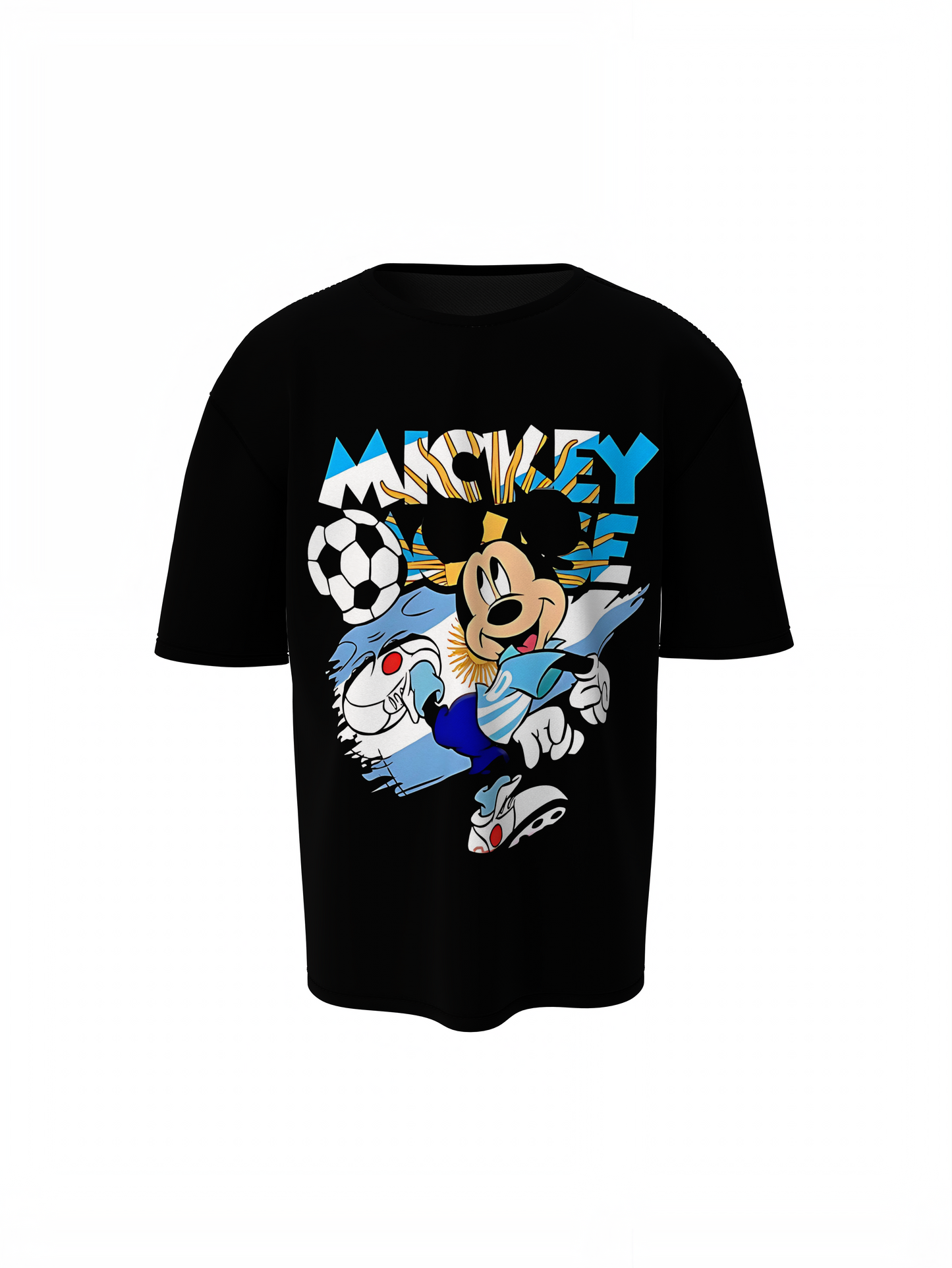 Mickey Soccer Oversized T-Shirts