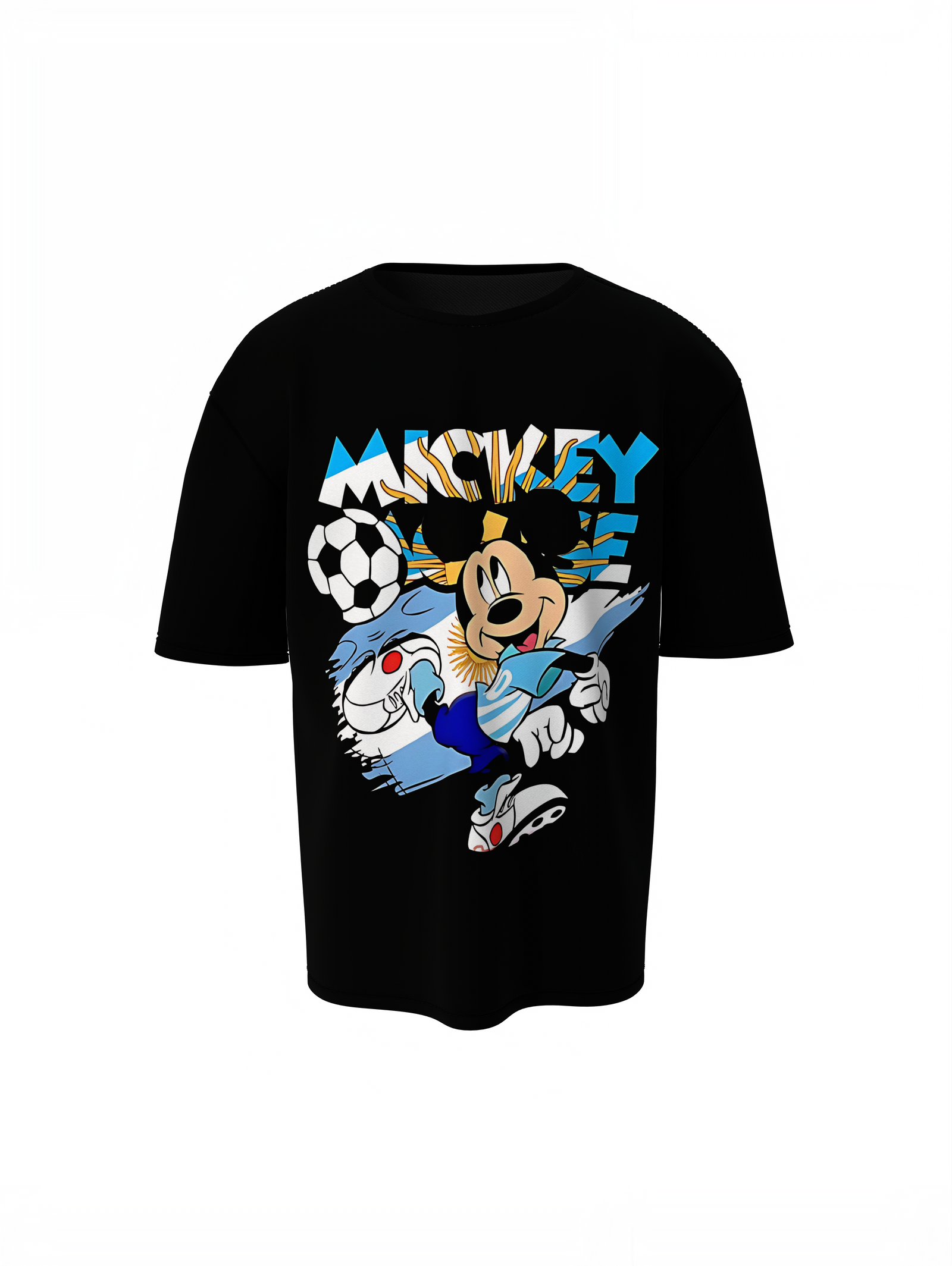 Mickey Soccer Oversized T-Shirts