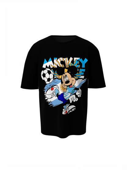 Mickey Soccer Oversized T-Shirts