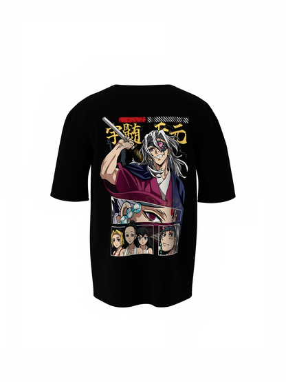 Tengen Uzui Oversized T-Shirts Anime Graphic Streetwear Tee