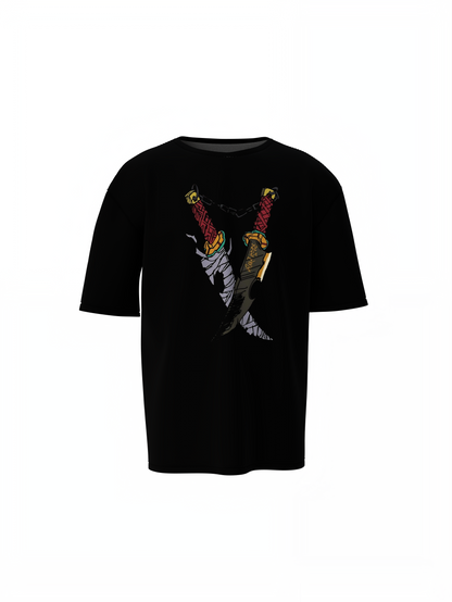 Tengen Uzui Oversized T-Shirts Anime Graphic Streetwear Tee