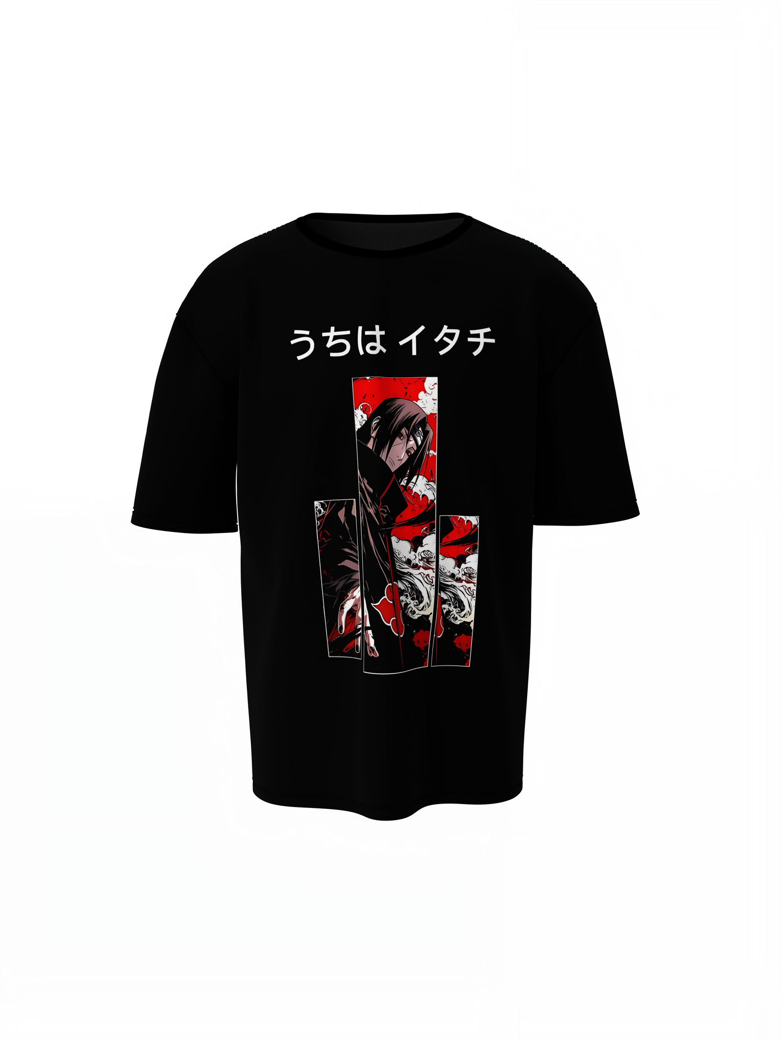 Buy Fream Of Uchiha Oversized T-Shirt – Cool Ninja Streetwear