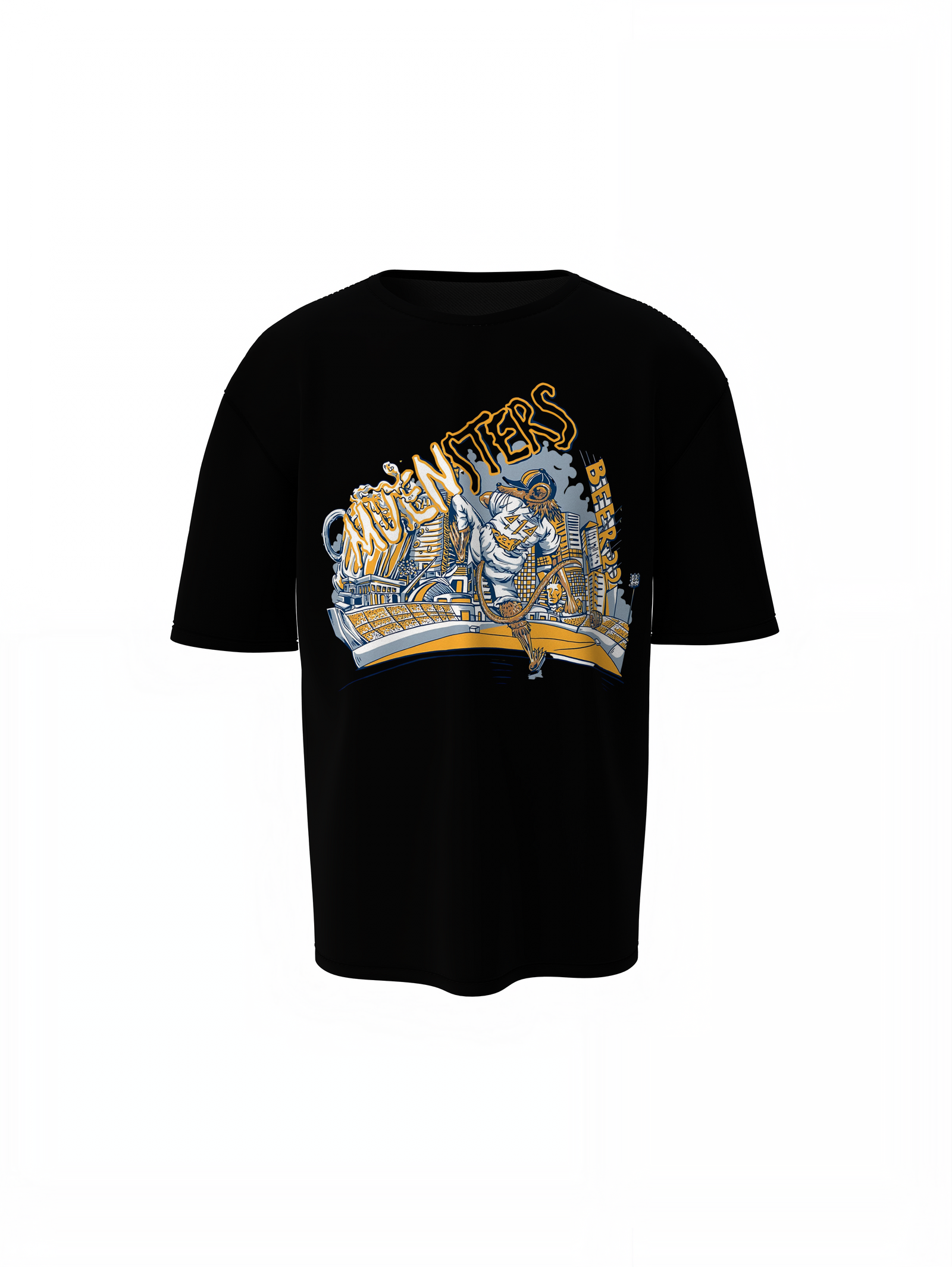 Baseball Graphic Oversized T-Shirt