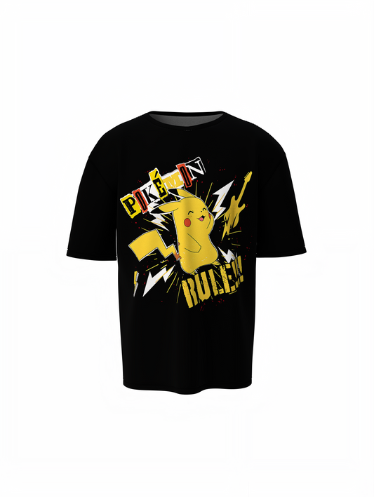 Pokemon Rule Oversized T-Shirts