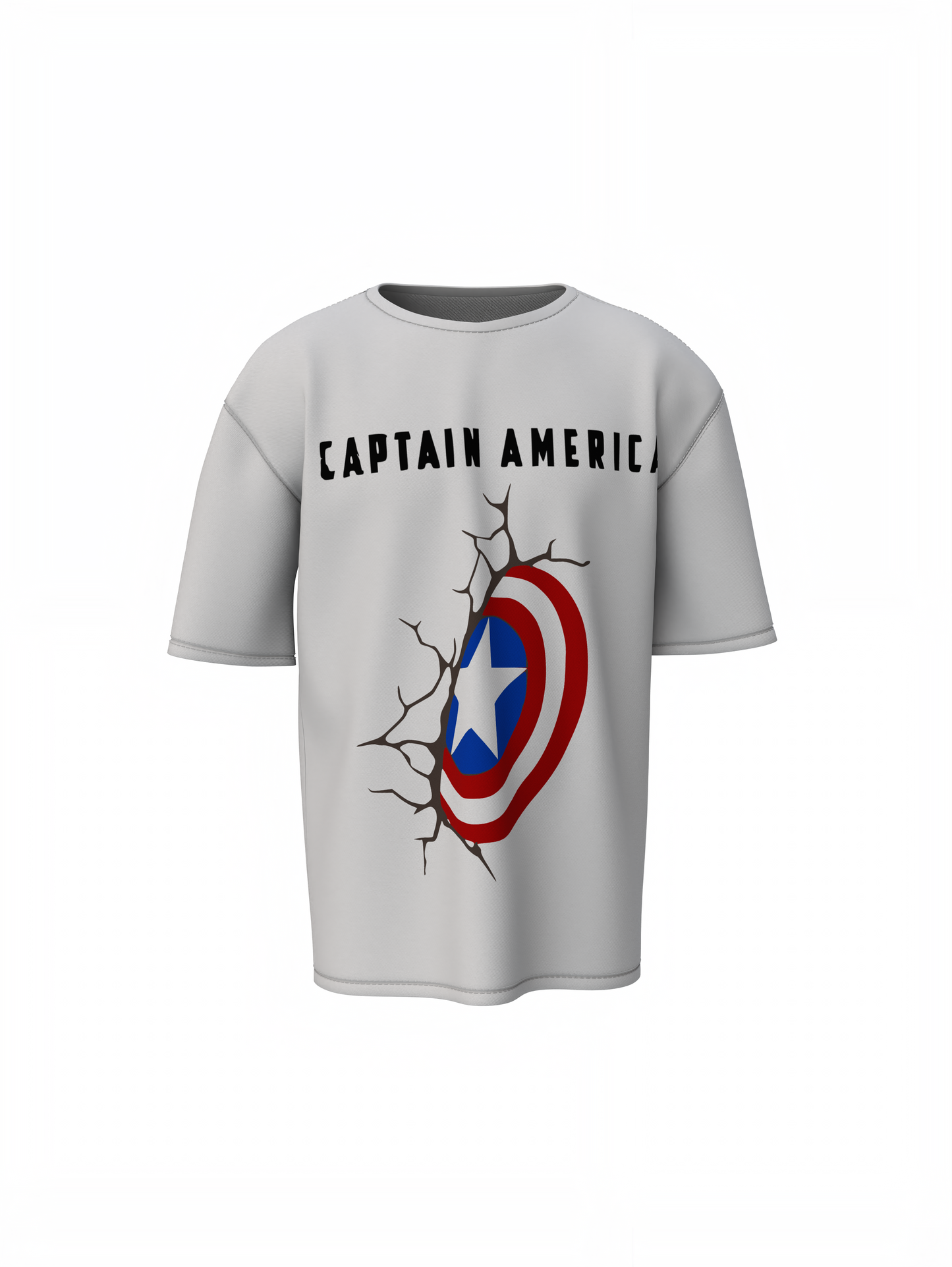 Captain Shield Oversized T-Shirts
