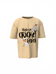 Cricket Fever Oversized T-Shirts
