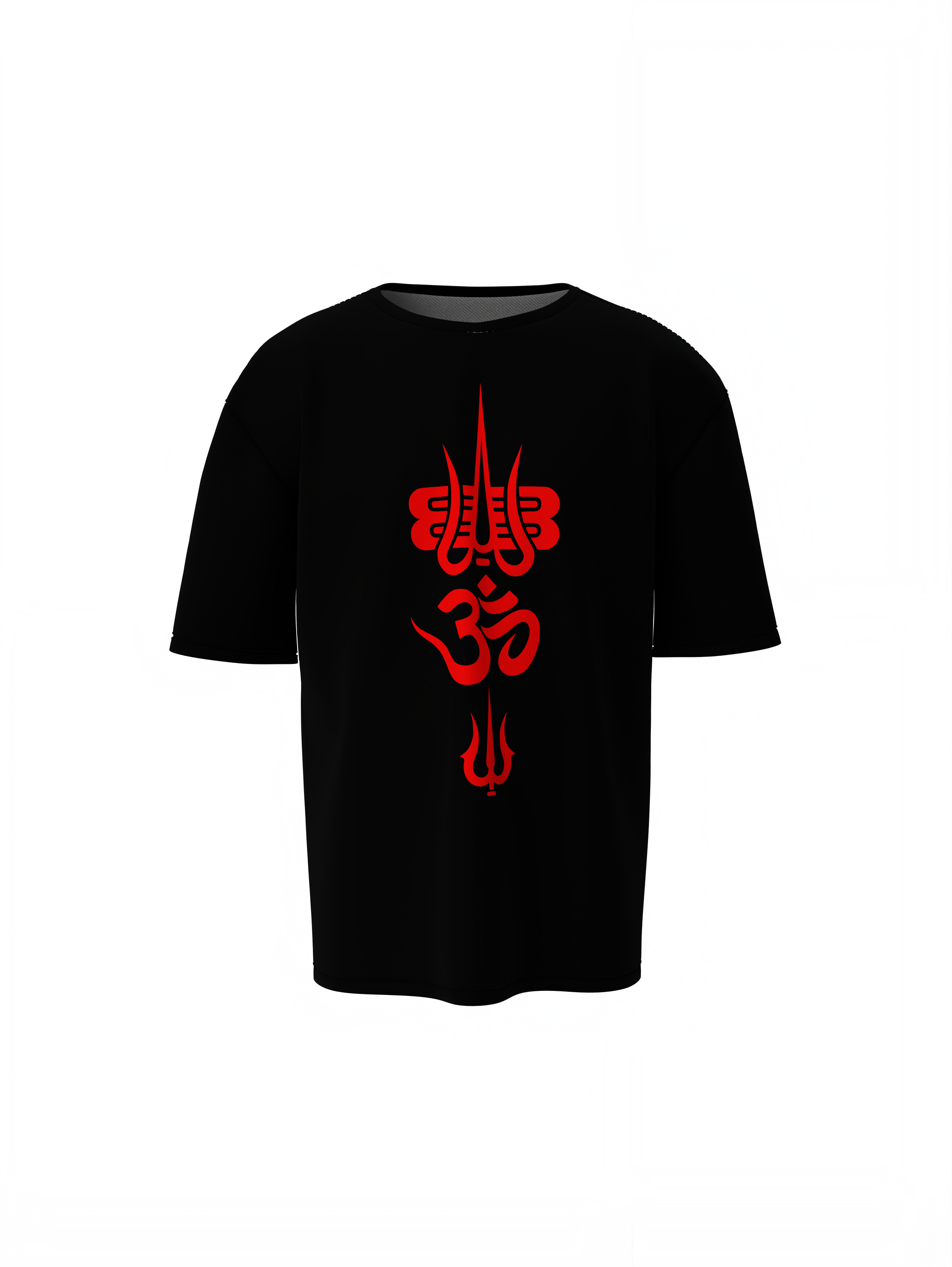 Divine Trishul Shiva Oversized T-Shirts