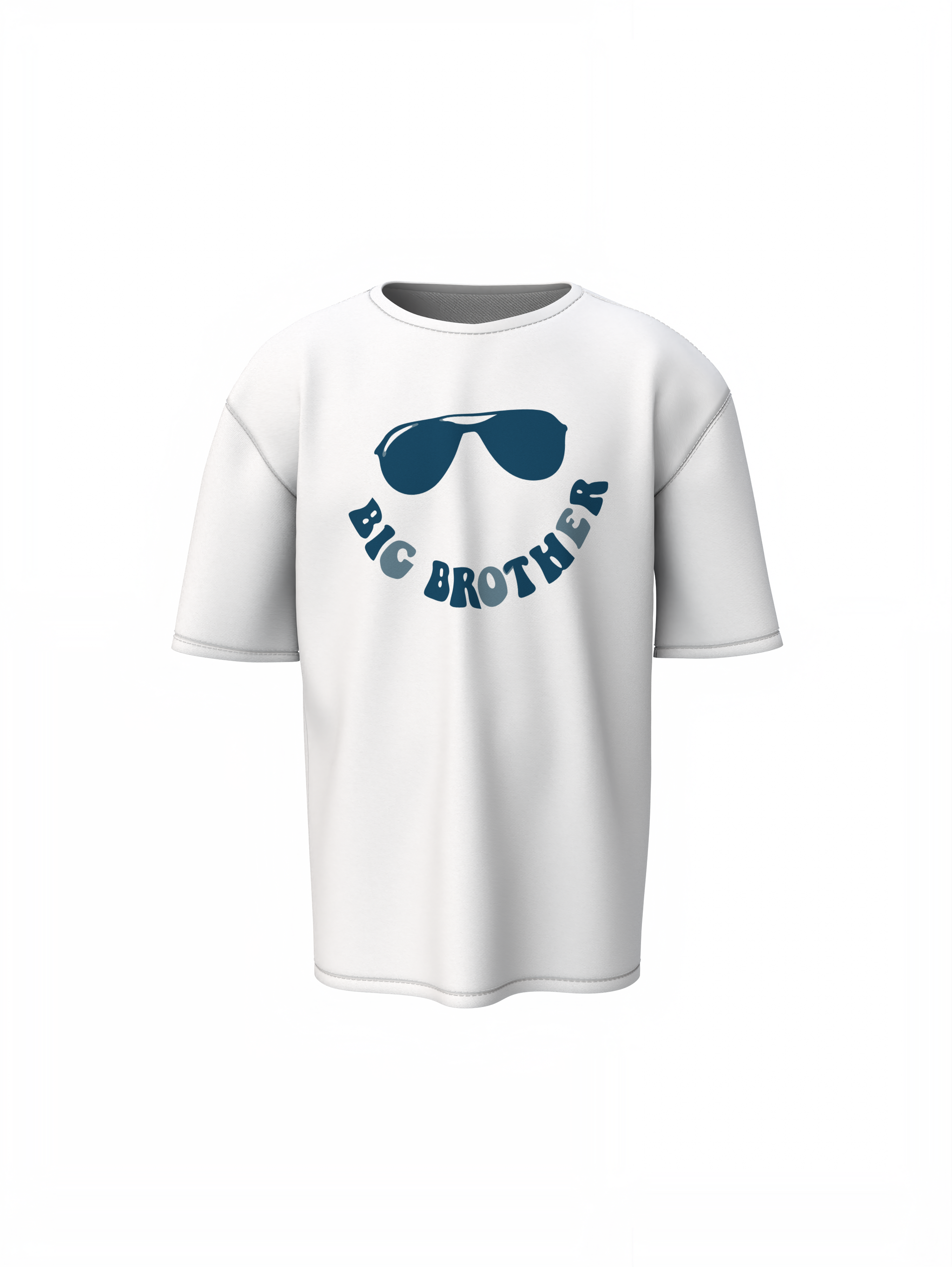 Big Brother Glasses Oversized T-Shirts