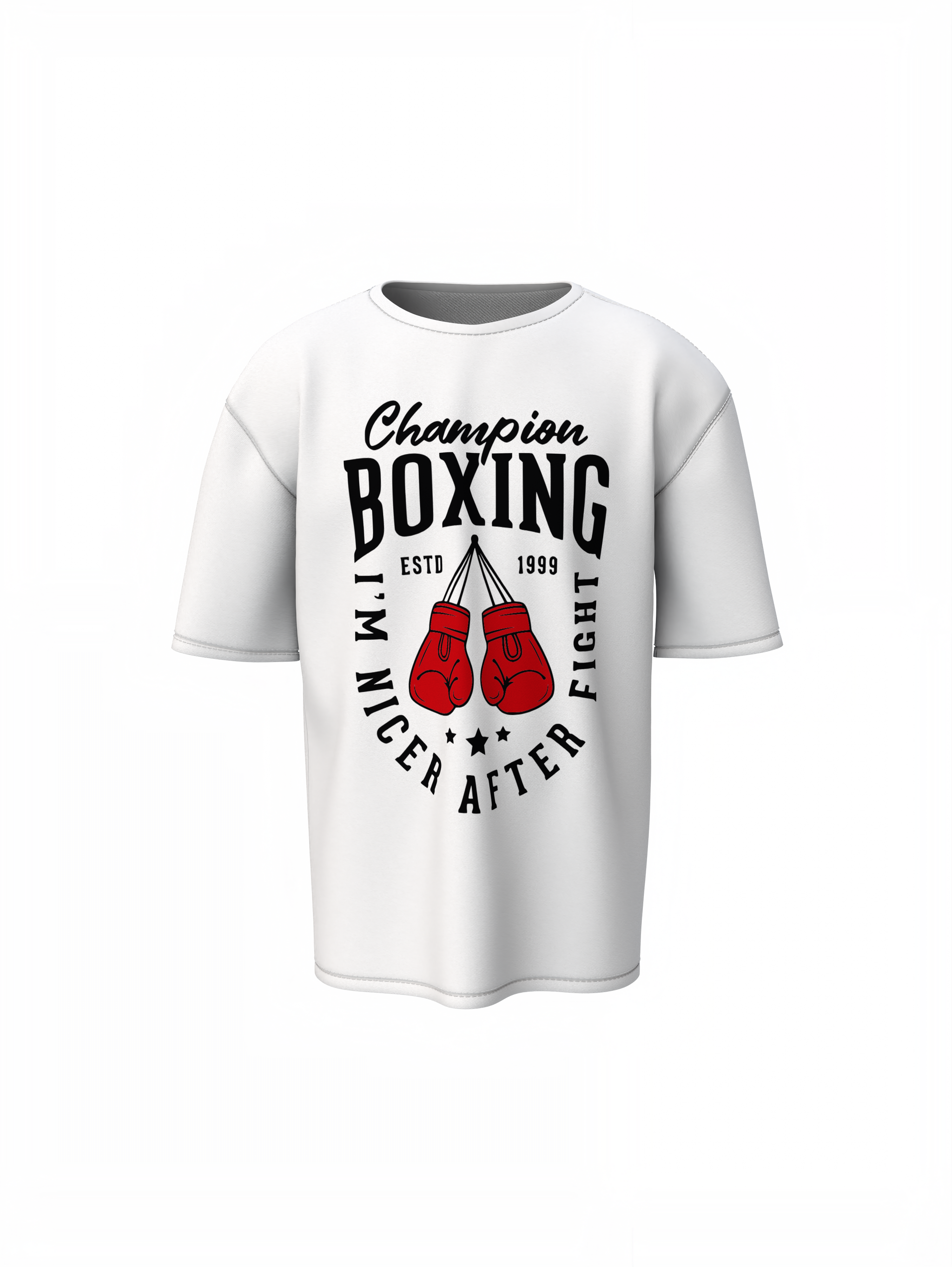 Champion Boxing Oversized T-Shirts