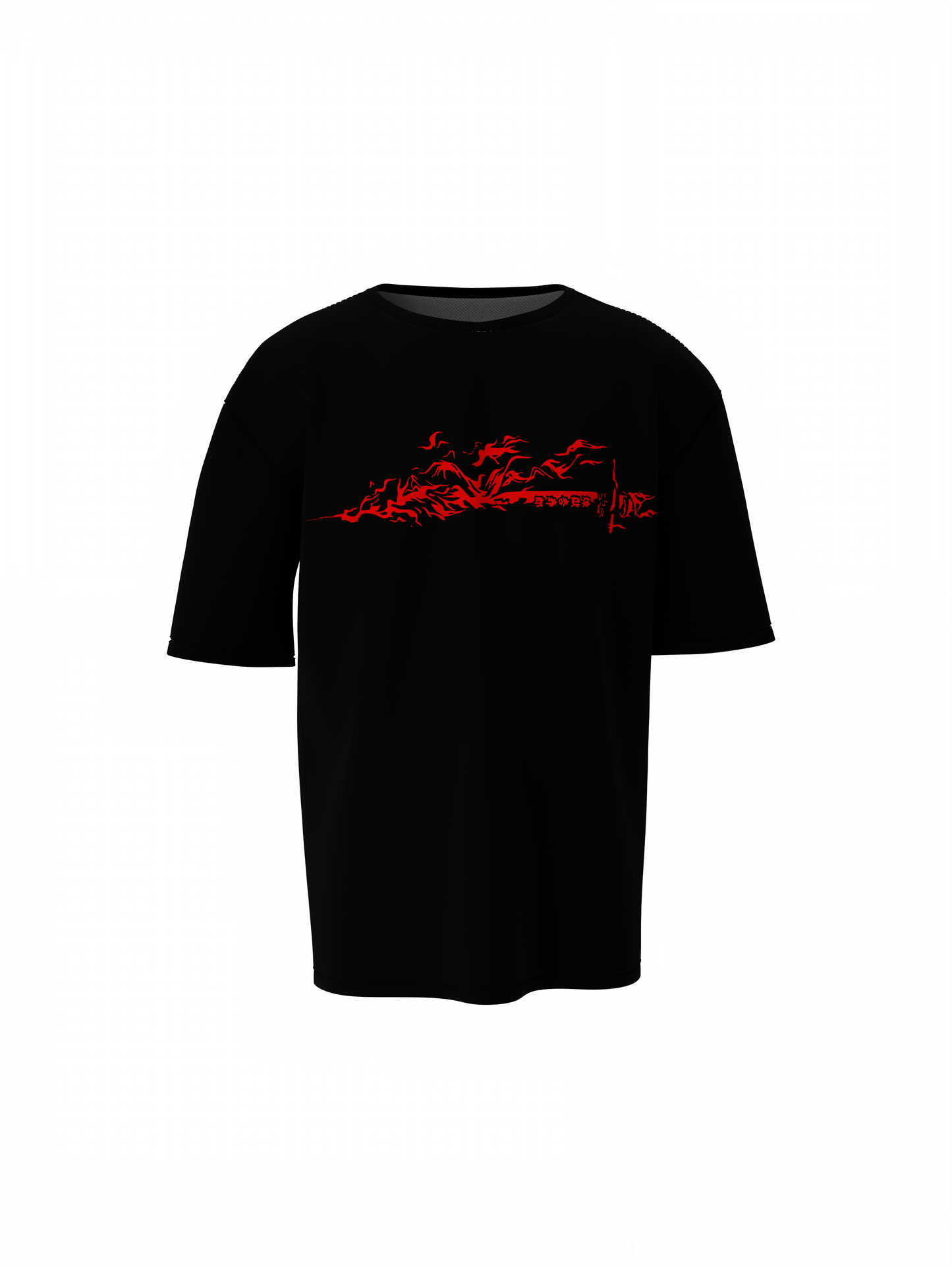 Kyojuro Rengoku Oversized T-shirt Comfortable Relaxed Fit