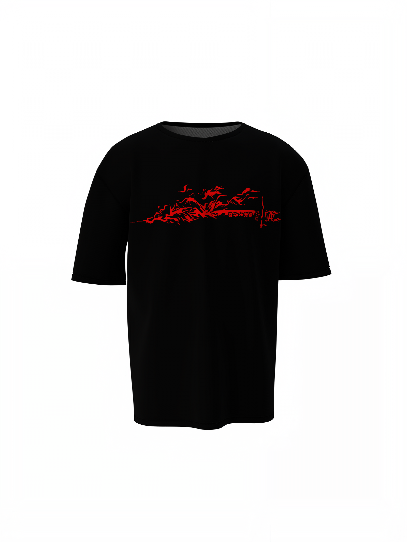 Kyojuro Rengoku Oversized T-shirt Comfortable Relaxed Fit