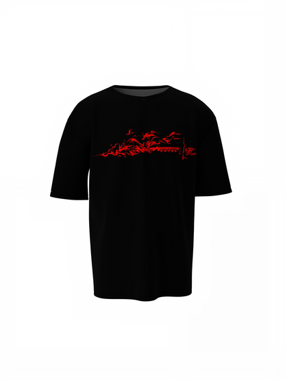 Kyojuro Rengoku Oversized T-shirt Comfortable Relaxed Fit
