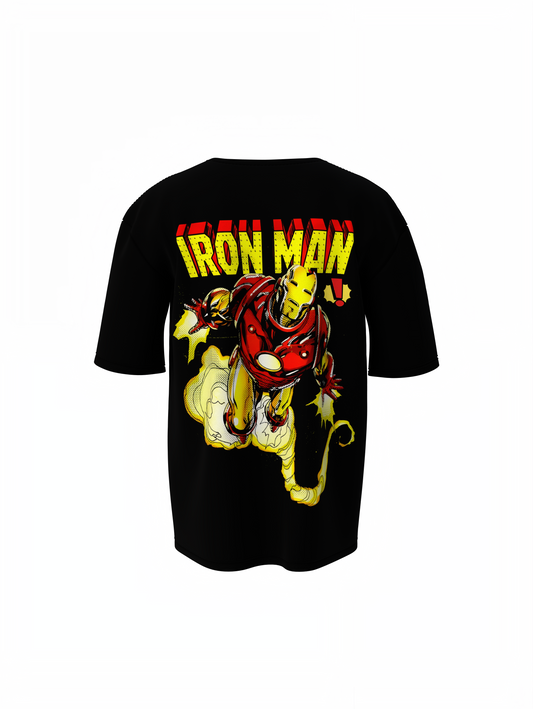 Iron Man Oversized T-Shirt – Bold Premium Streetwear Design