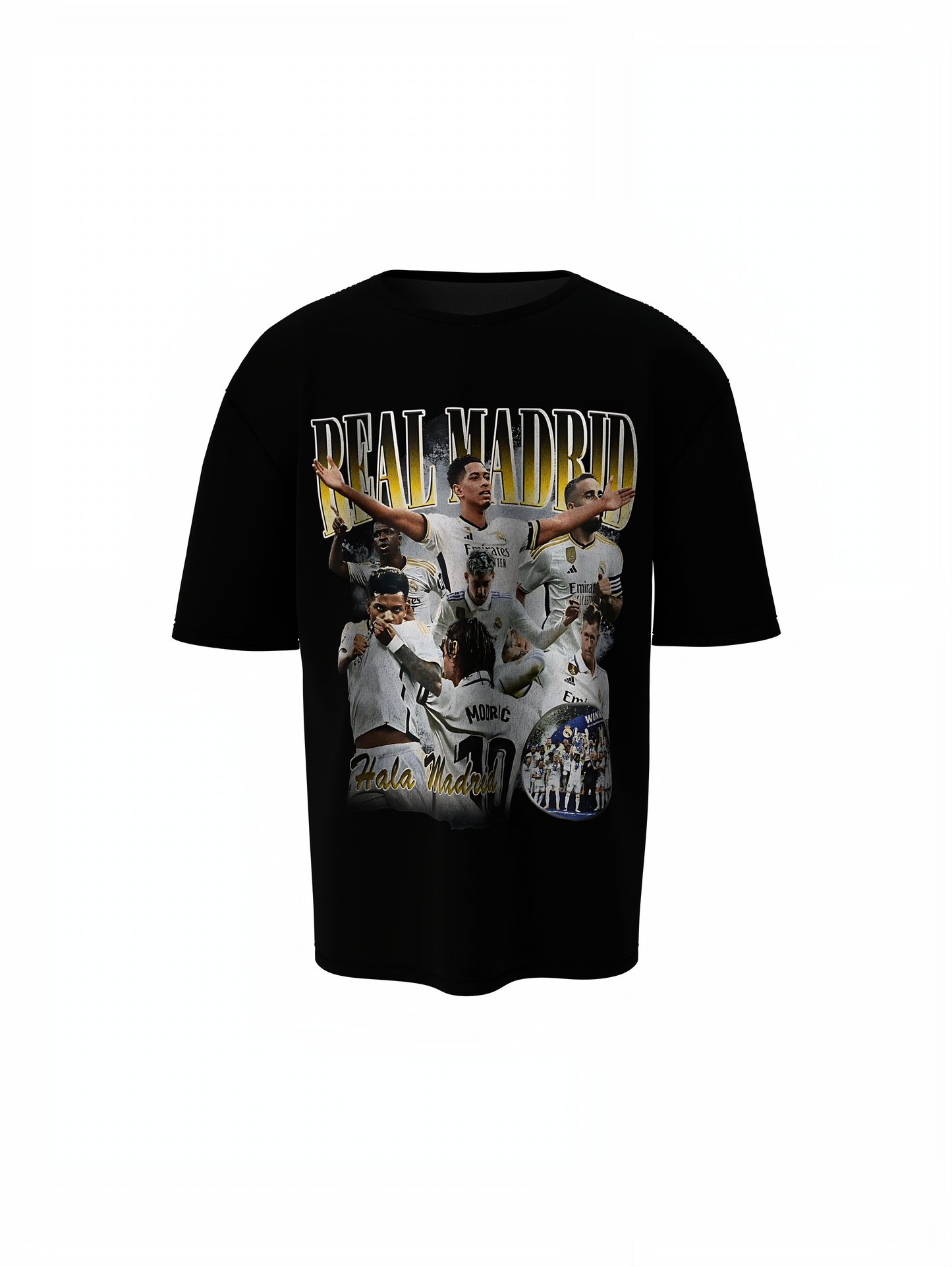 Champions Spirit Real Madrid T-Shirt Stylish Fan Wear