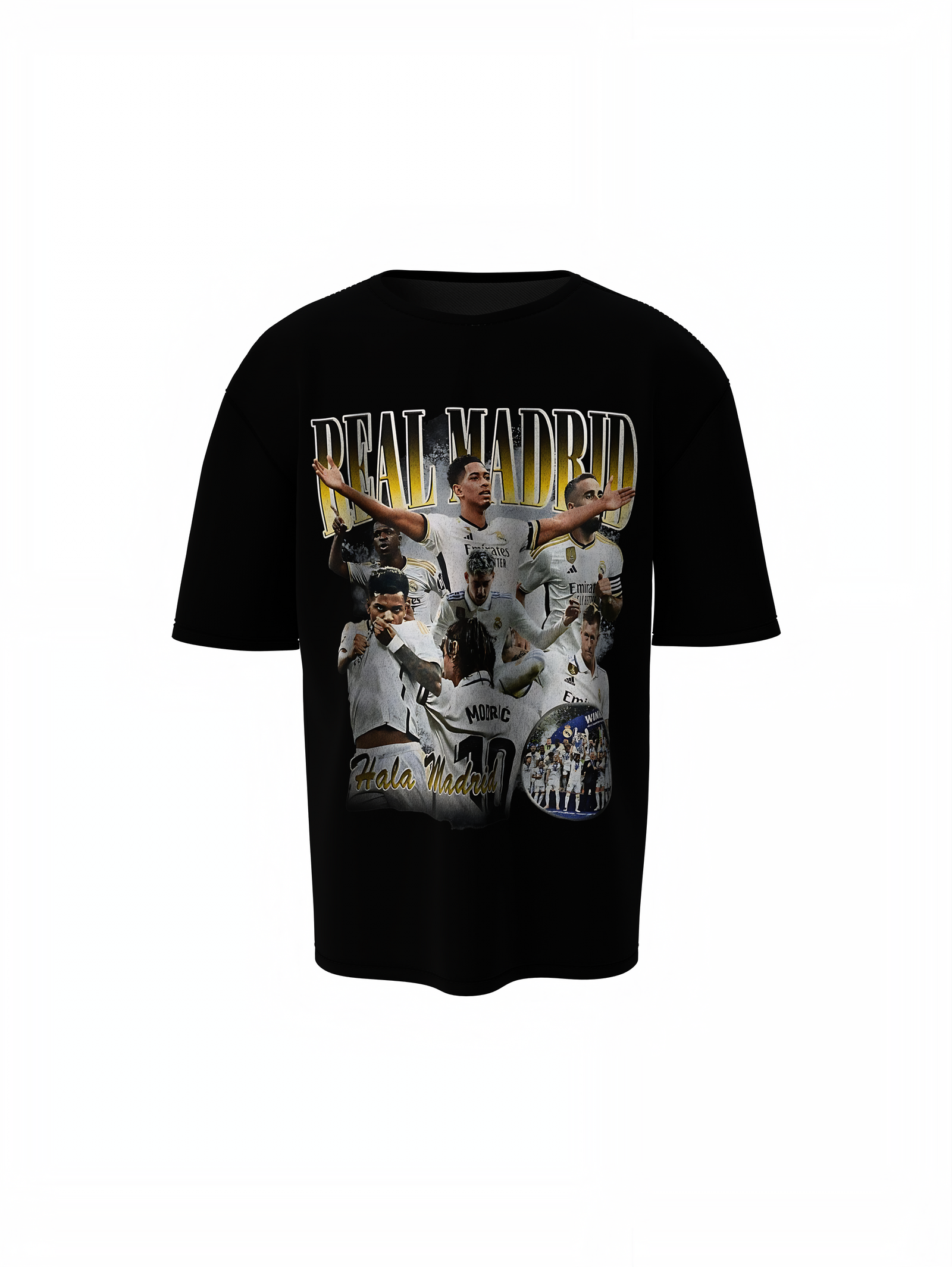 Champions Spirit Real Madrid T-Shirt Stylish Fan Wear