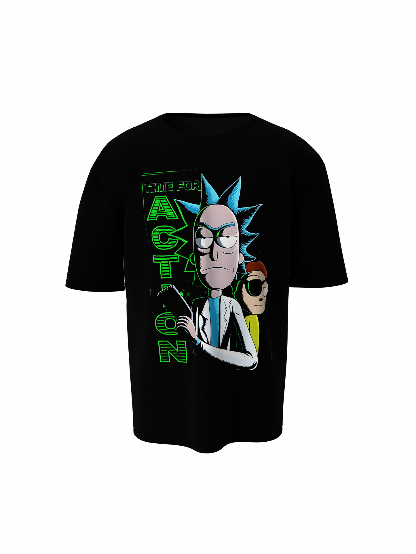 Time For Action Oversized T-Shirts