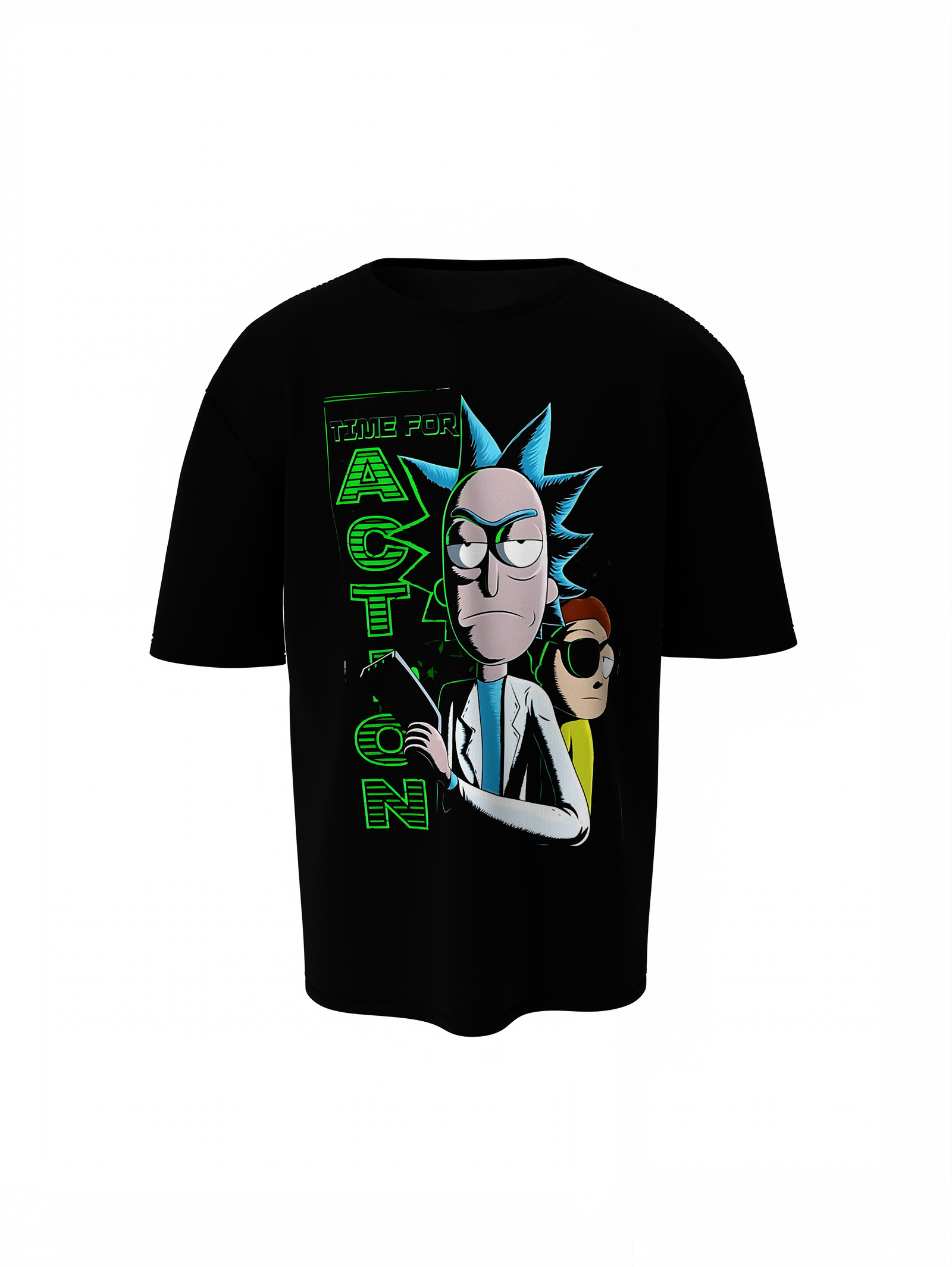 Time For Action Oversized T-Shirts