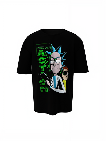 Time For Action Oversized T-Shirts