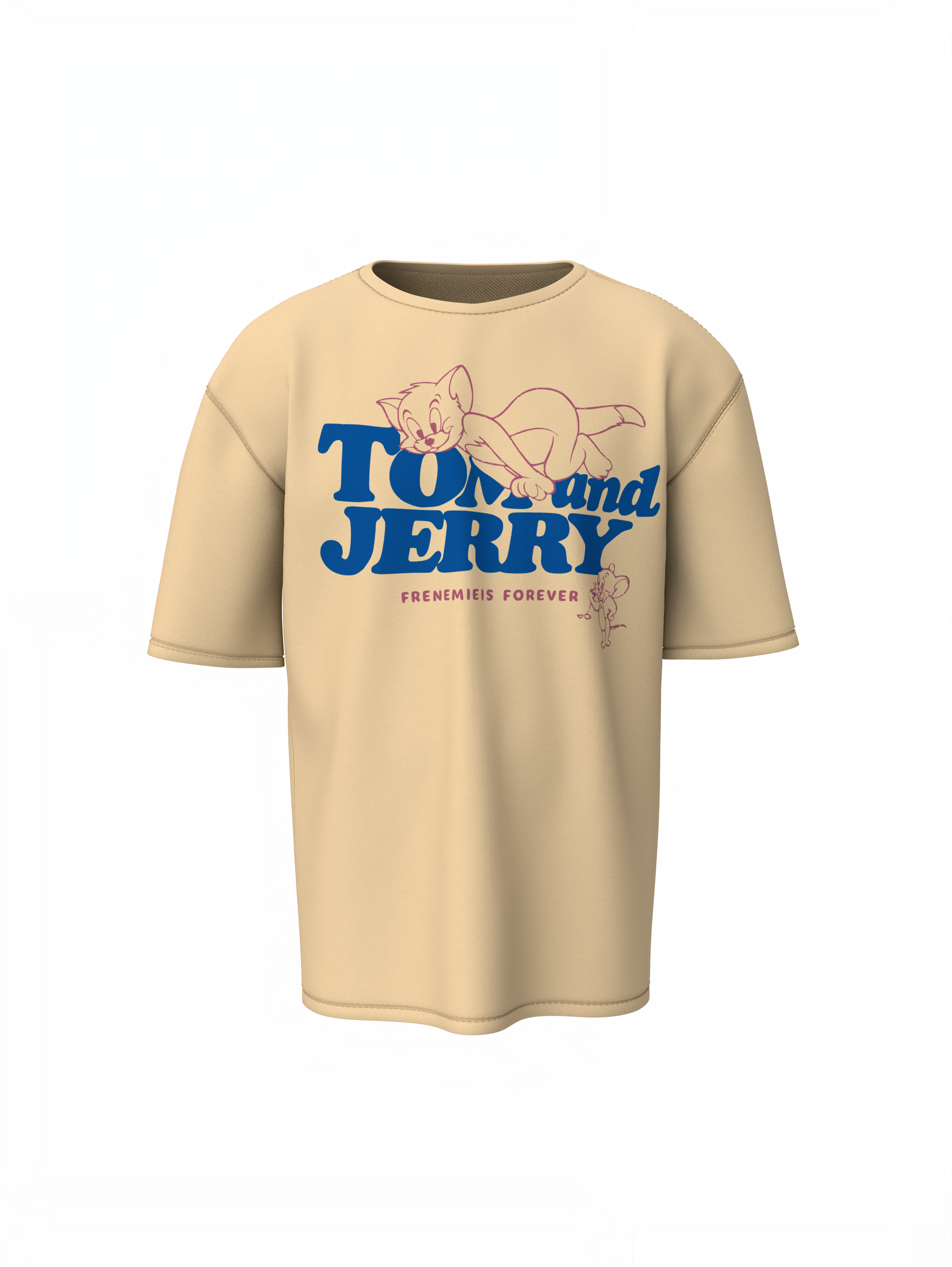 Frenemieis Forever Oversized T-Shirts