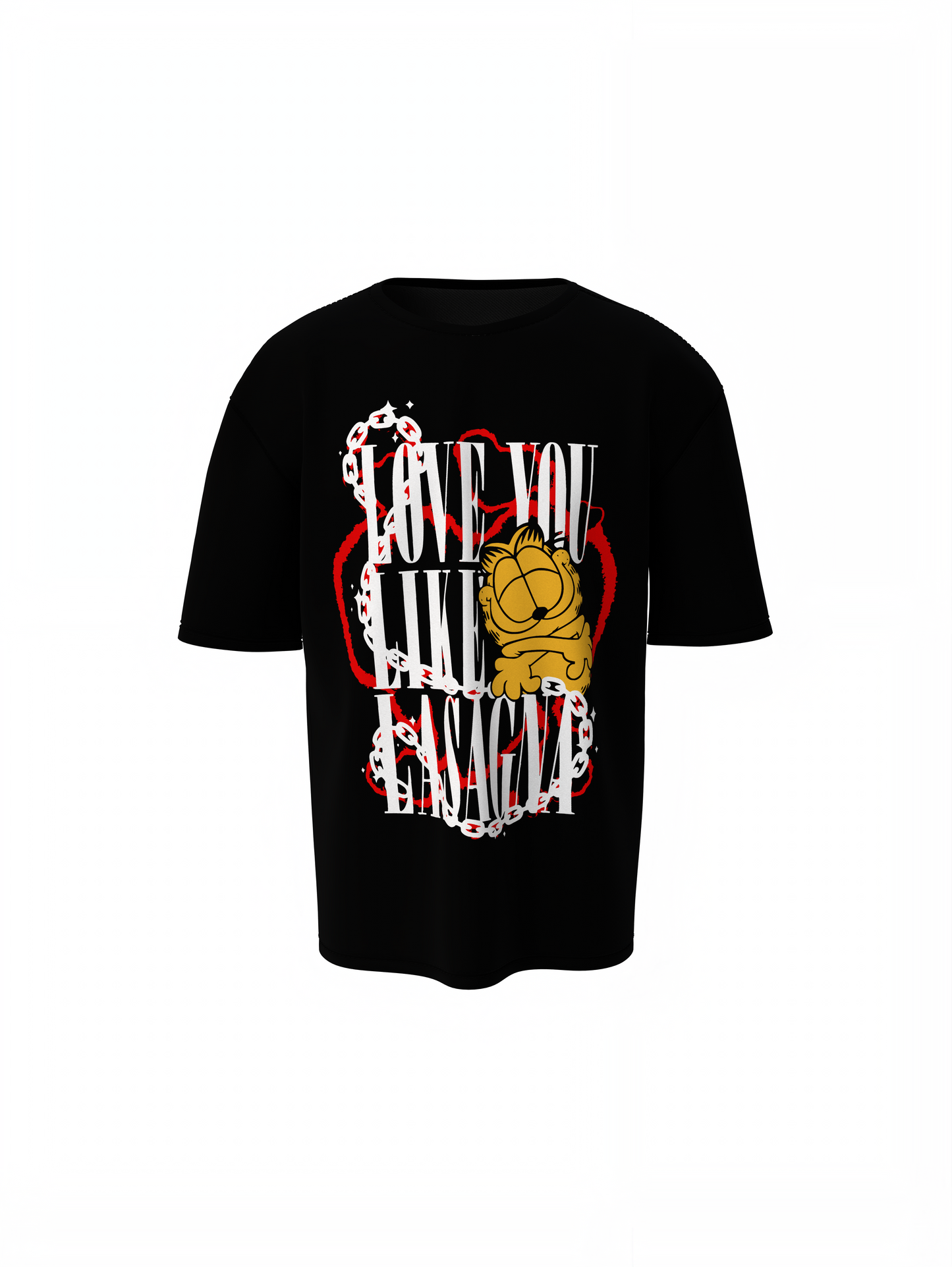 Lasagna Oversized T-Shirts