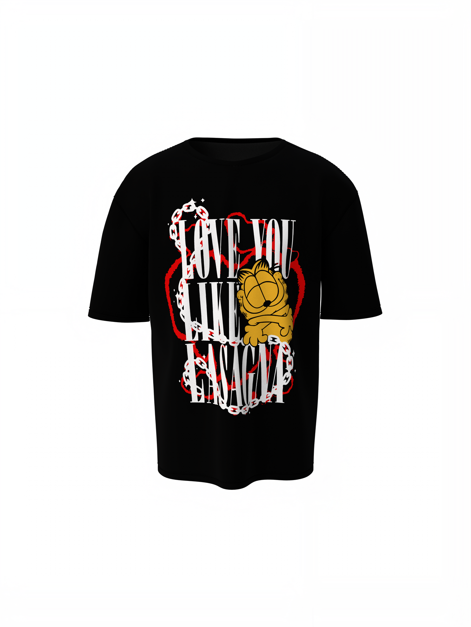 Lasagna Oversized T-Shirts