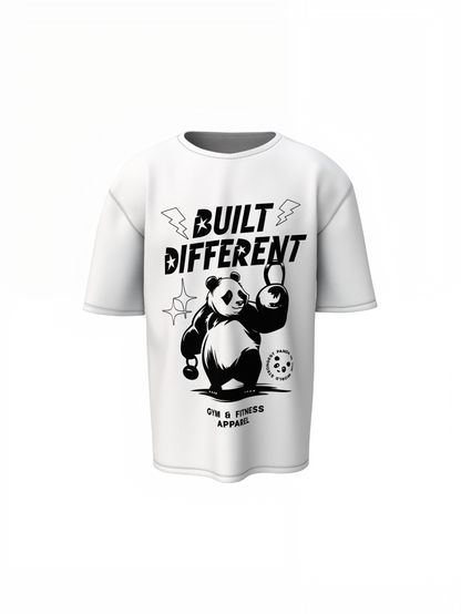 Panda Build Different Oversized T-Shirt
