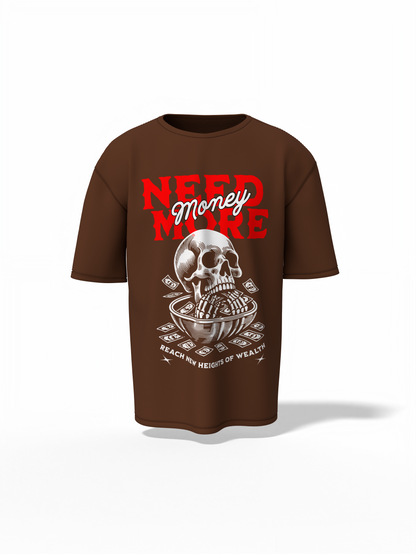 Need Money Oversized T-Shirt – Bold & Comfortable Style