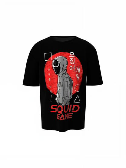 Squid Game Zone Oversized T-Shirt – Fearless Graphic Tees