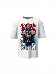 Yuji And Ryomen Sukuna Oversized T-Shirts