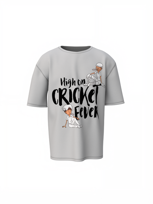 Cricket Fever Oversized T-Shirts
