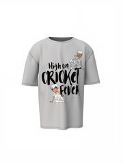 Cricket Fever Oversized T-Shirts