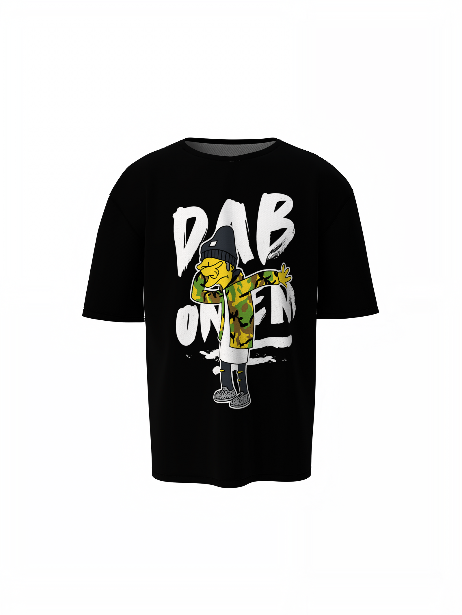 Dab Oversized T-Shirts Fun Trendy Streetwear Style