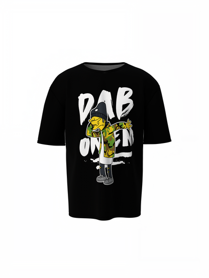 Dab Oversized T-Shirts Fun Trendy Streetwear Style