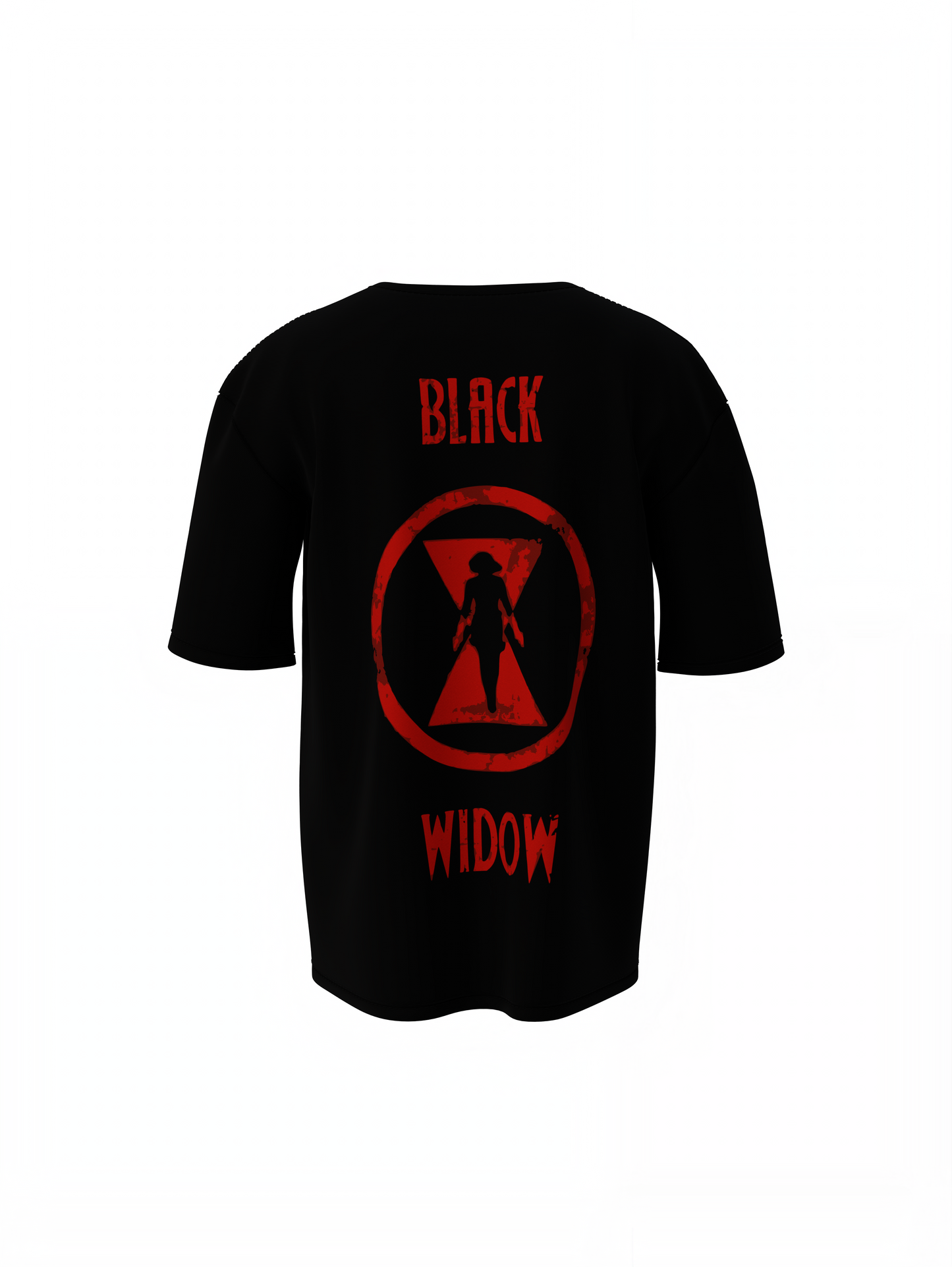 Black Widow Oversized T-Shirts